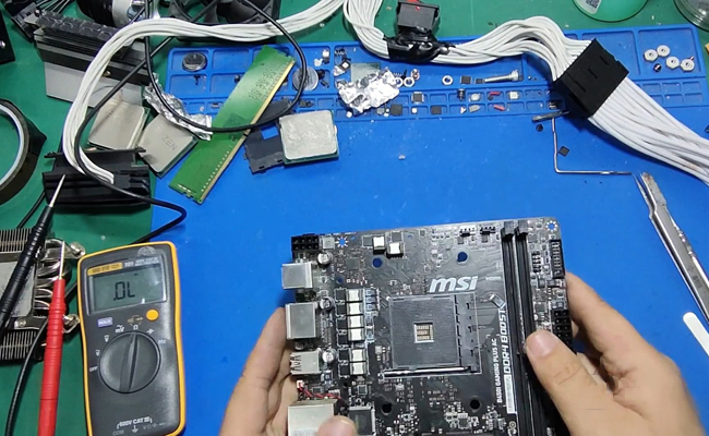 连江华硕电脑主板维修